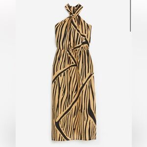 NWT H&M Draped Halterneck Dress XL